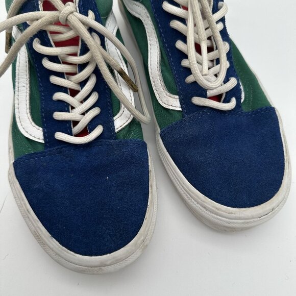 Vans Old Skool Multicolor Suede & Canvas Mens Sneakers Size 5.5 - Picture 4 of 9